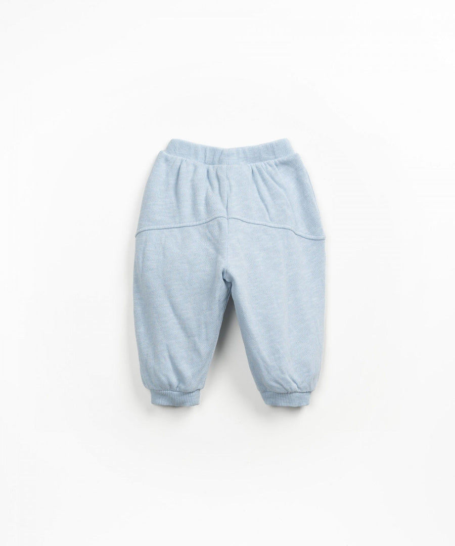 FLEECE TROUSERS BLUE - baby