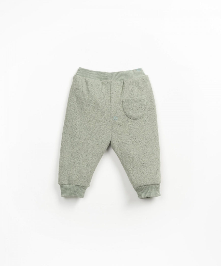 JERSEY LEGGINGS GREEN - baby