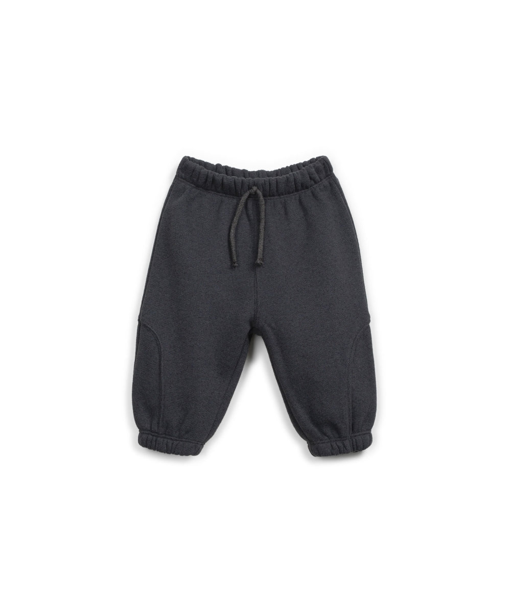 FLEECE TROUSERS BABY - GRAFITE