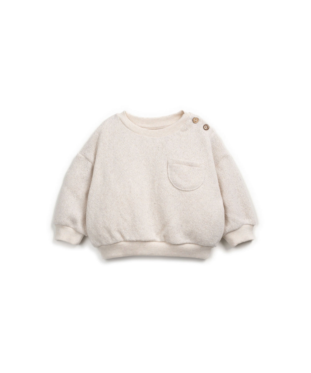 JERSEY SWEATER BABY BOYS - PENCIL