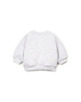 FLEECE SWEATER GREY MELANGE - BABY