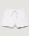 FLEECE SHORTS GREY MELANGE - BABY