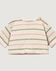 STRIPED JERSEY SWEATER - BABY