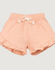 WOVEN SHORTS SOFT PEACH - BABY