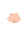 WOVEN SHORTS SOFT PEACH - BABY