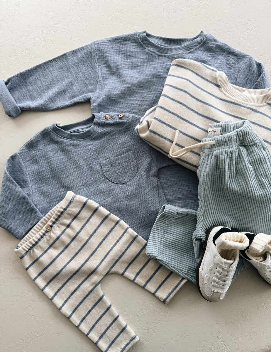 RIB LS T-SHIRT KIDS