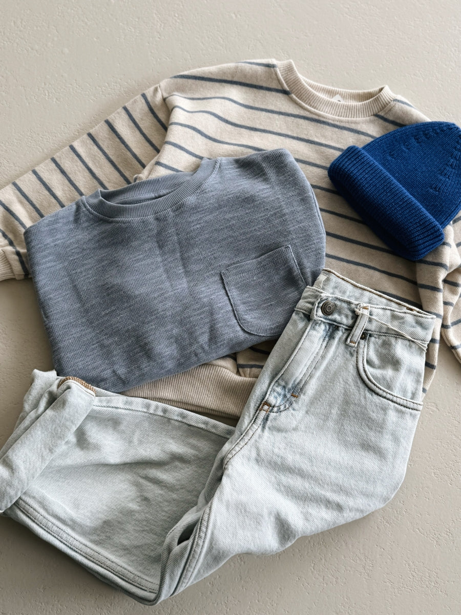 RIB LS T-SHIRT KIDS