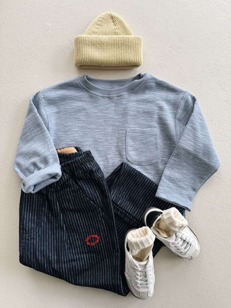 RIB LS T-SHIRT KIDS
