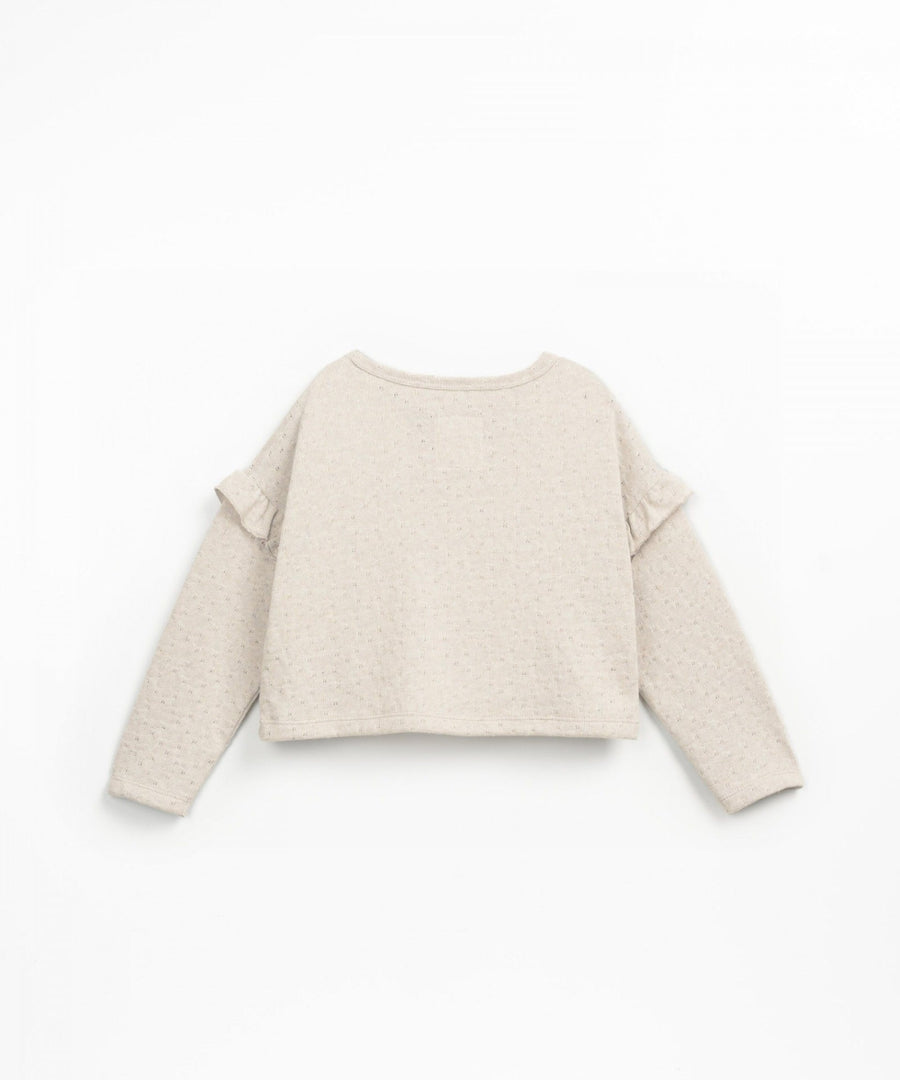 EMBELLISHED JERSEY SWEATER - kids girls