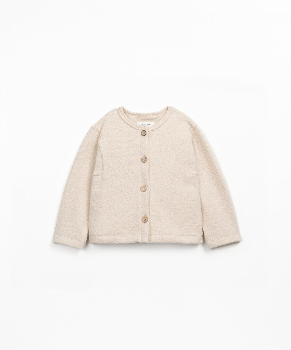 JERSEY CARDIGAN KIDS - PENCIL