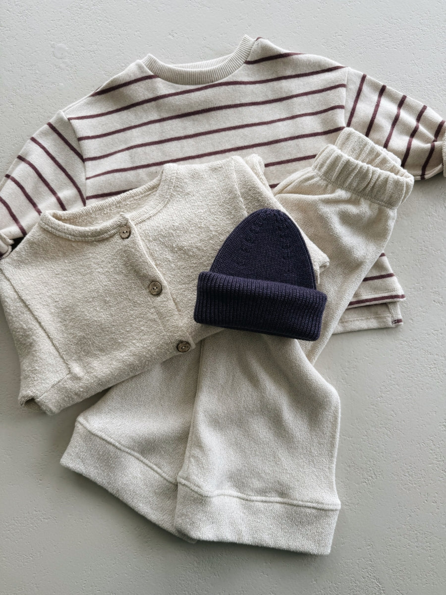JERSEY CARDIGAN KIDS - PENCIL