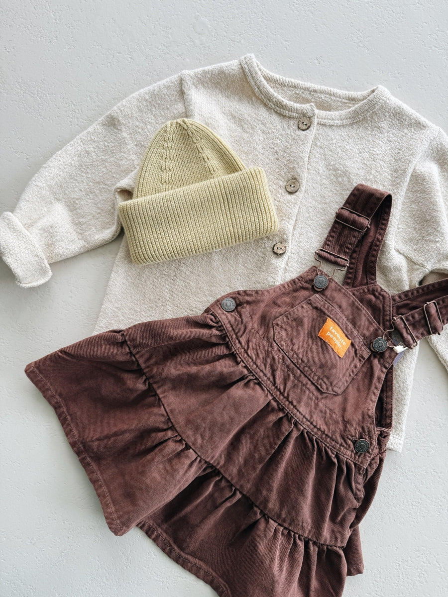 JERSEY CARDIGAN KIDS - PENCIL