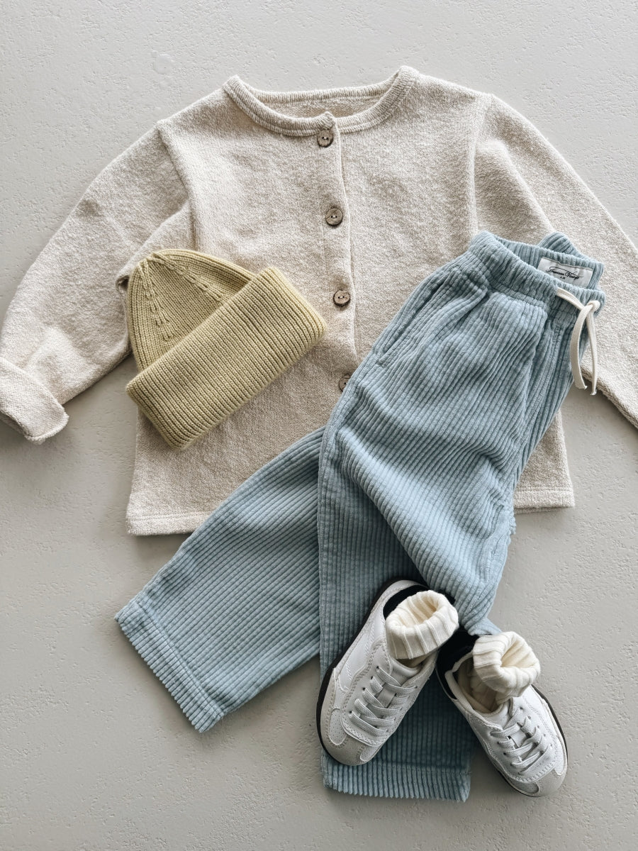 JERSEY CARDIGAN KIDS - PENCIL