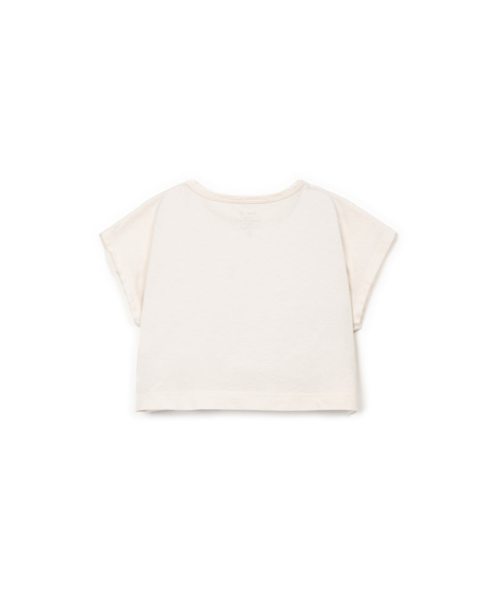 JERSEY T-SHIRT ECRU - KIDS