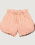 FLEECE SHORTS PEACH - KIDS
