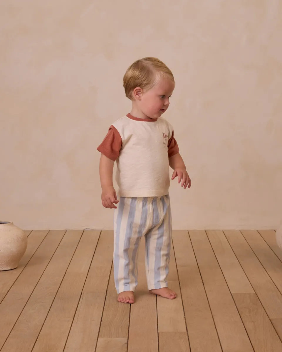 RORY PANT - BLUE STRIPE