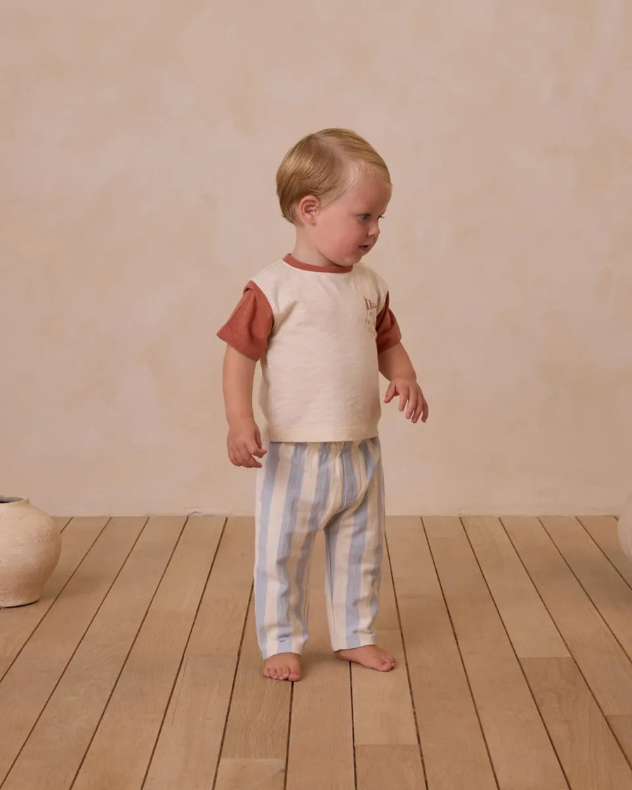 RORY PANT - BLUE STRIPE
