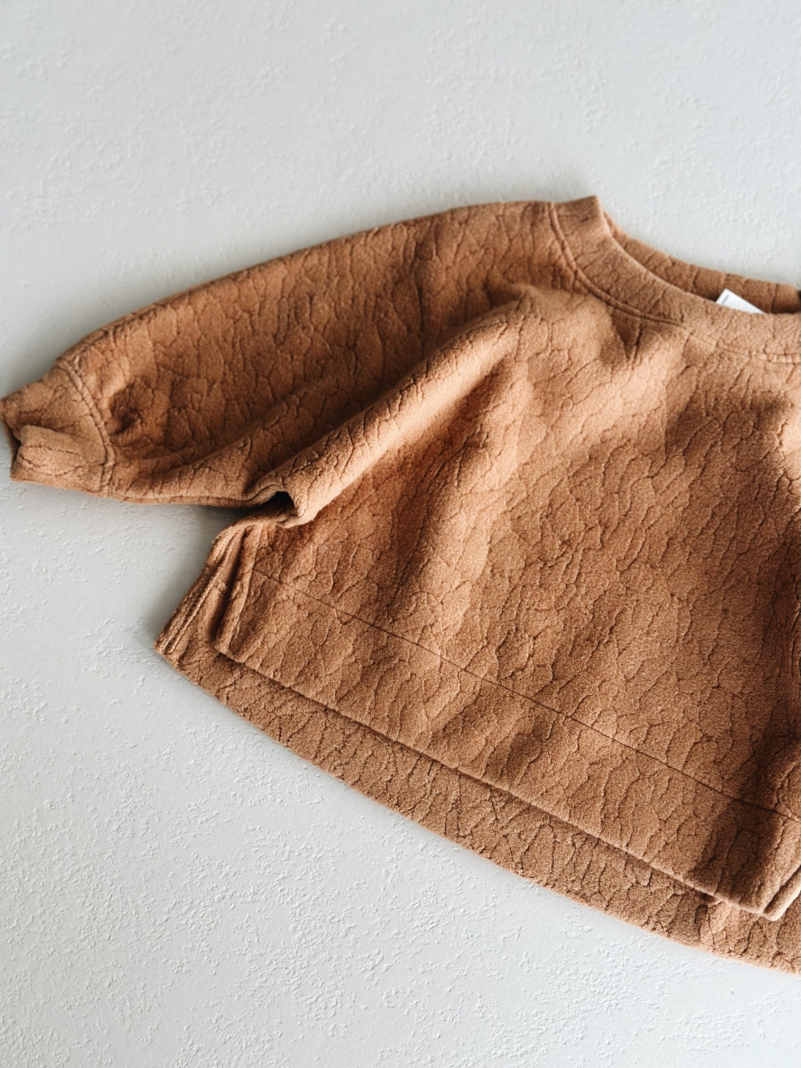 RIVER SWEATSHIRT TEDDY - 2&8y