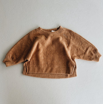 RIVER SWEATSHIRT TEDDY - 1Y UP TO 8Y