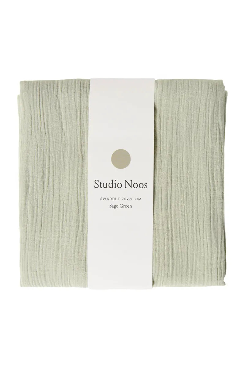 MUSLIN CLOTH 70X70 - sage green