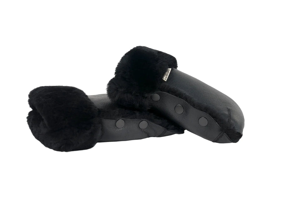 NOIR COATED BUGGY MITTENS