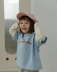 Sweet Cake Short Sleeve Tee Sky - baby & kids