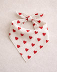 Spring Picnic Hair Scarf heart - baby & kids