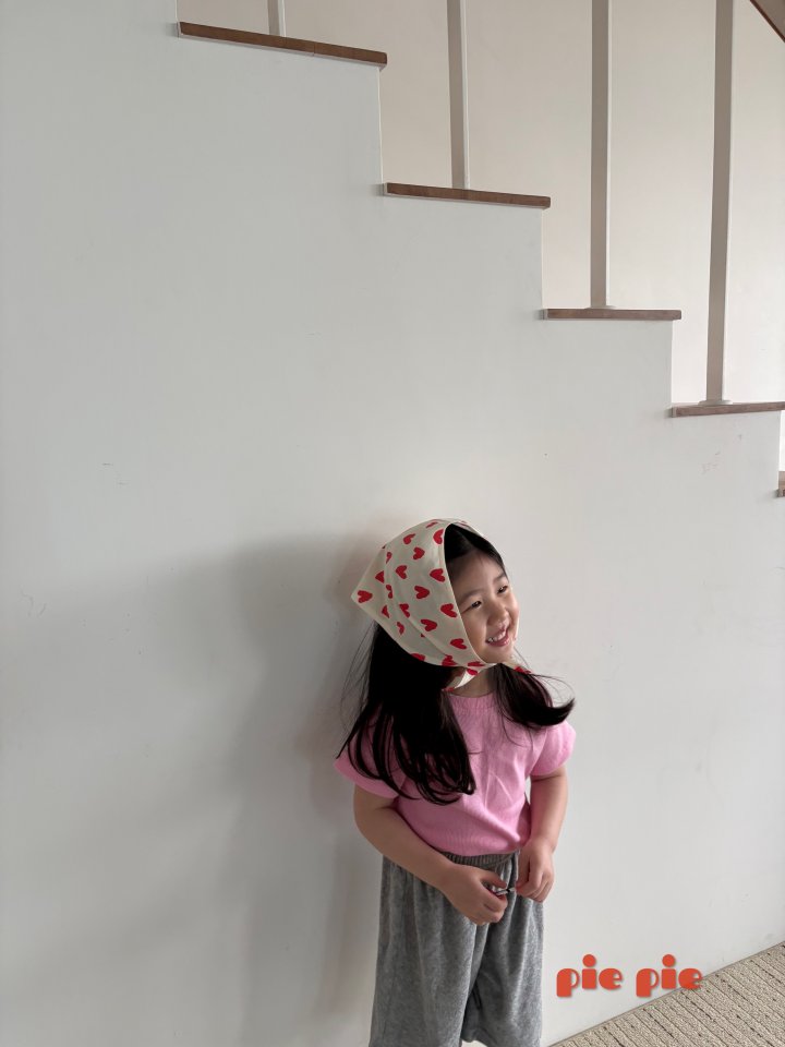 Spring Picnic Hair Scarf heart - baby &amp; kids