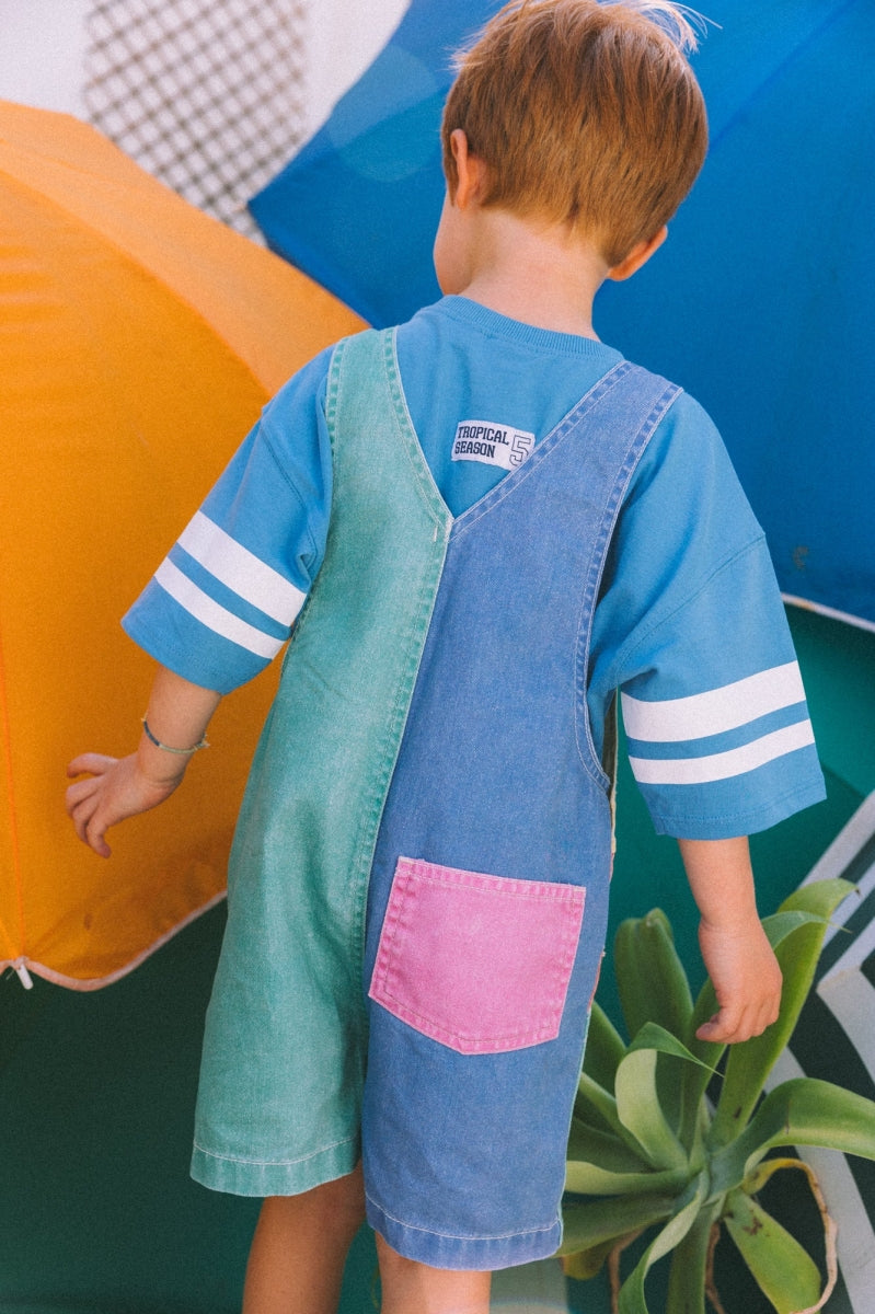 FRIENDS SHORTS OVERALLS - kids