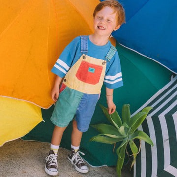 FRIENDS SHORTS OVERALLS - 3&7y