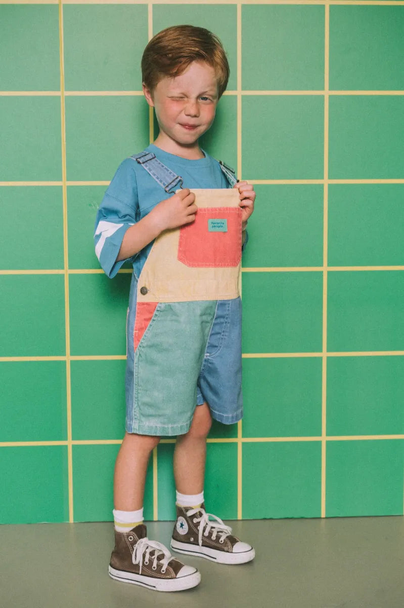 FRIENDS SHORTS OVERALLS - kids