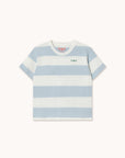 Stripes Knit Tee Blue - KIDS