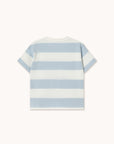 Stripes Knit Tee Blue - KIDS