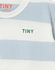 Stripes Knit Tee Blue - KIDS