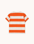 Stripes Knit Tee Red - KIDS