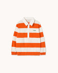 Stripes Knit Polo Sleeve Tee - KIDS