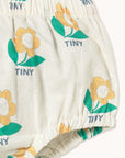 Tiny Flower Linen Bloomer - BABY