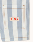 Stripes Twill Short One-Piece - KIDS