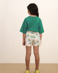 Tiny Flower Woven Shorts - KIDS