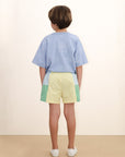 Color Block Woven Shorts - KIDS