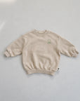 Sweetheart Sweatshirt Natural - baby & kids