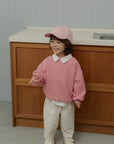 Sweetheart Sweatshirt Dusty Pink - baby & kids
