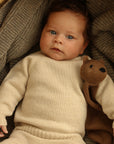 SWEATER GEORGETTE - cream