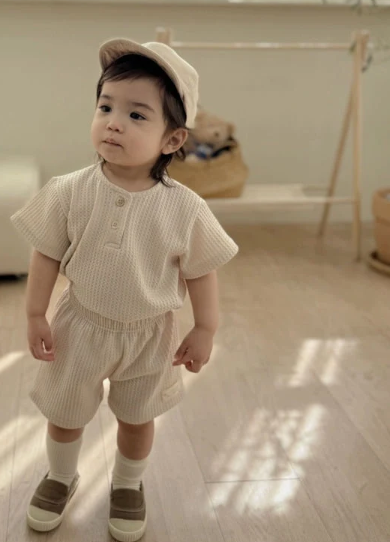WAFFLE SET - shirt &amp; short