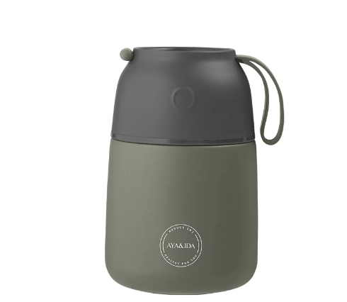 FOOD&#39;IE - Thermos voor Baby’s &amp; Volwassenen - Tropical Green