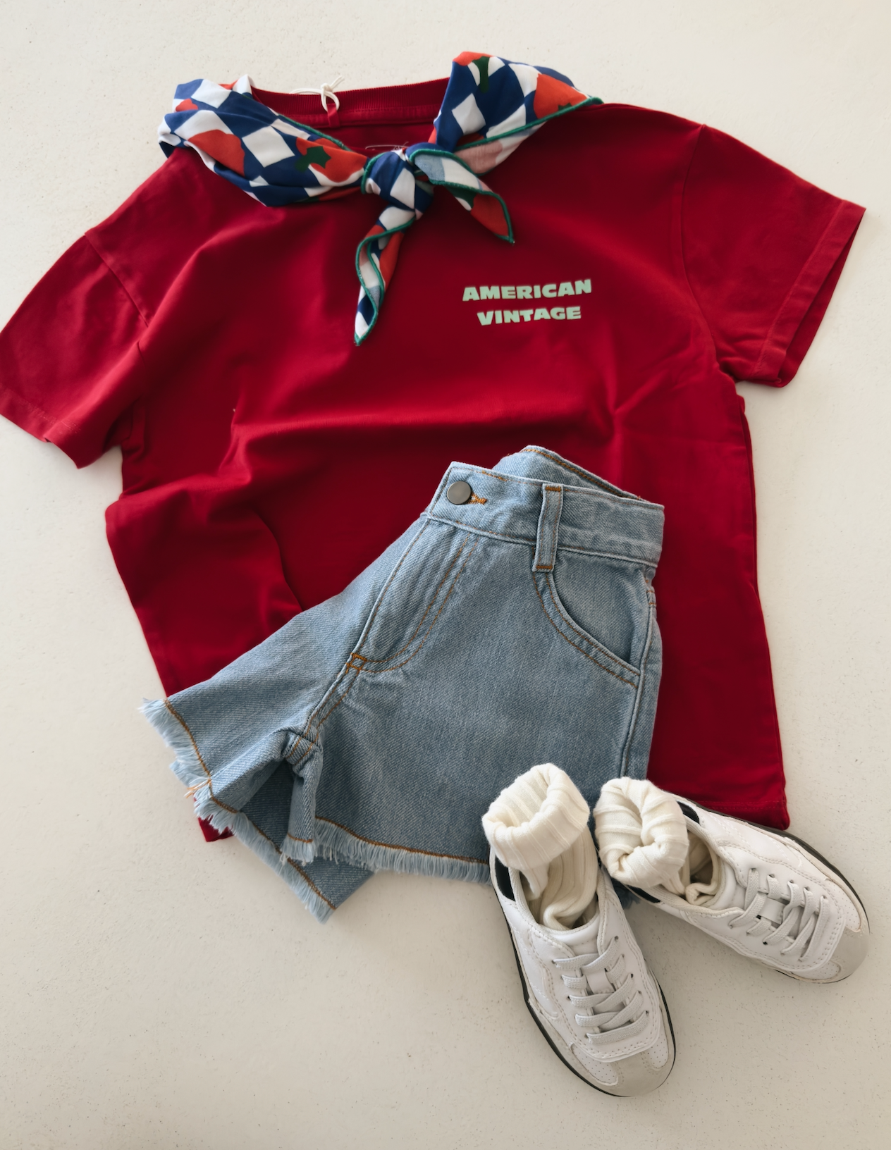 DENIM SHORTS GIRLS - KIDS