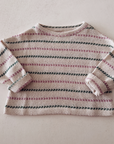 STRIPED JERSEY SWEATER - KIDS