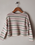 STRIPED JERSEY SWEATER - KIDS