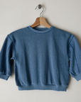 JERSEY SWEATER WASHED BLUE - KIDS