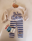 STRIPED RIB LEGGINGS - BABY
